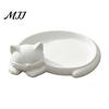 Minimalist Trinket Bowl Cute Sleeping Cat Ring Dish, 3D Printed Jewelry Tray Organizer for Earrings Decorative Succulents Pot Keys Trinkets,