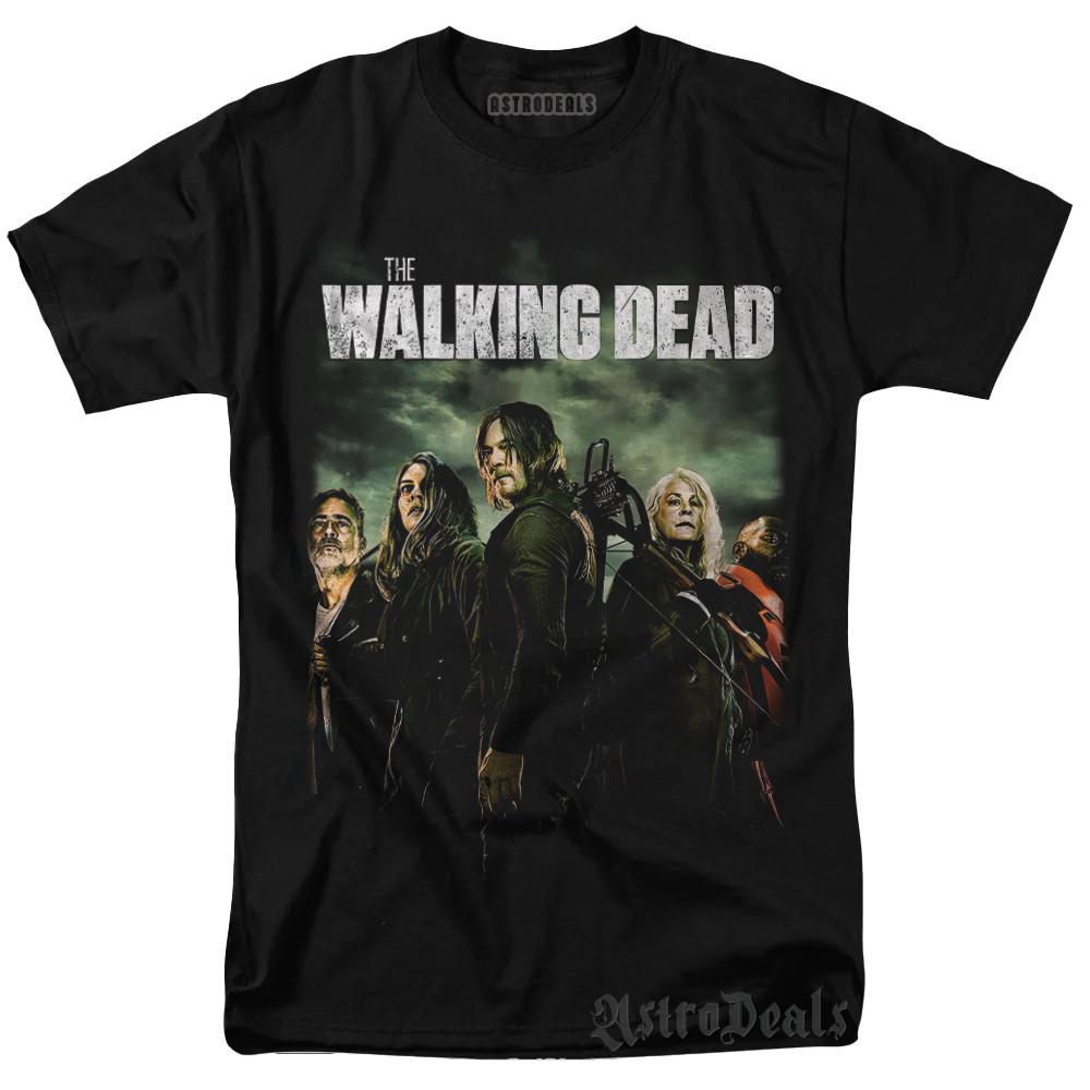 The Walking Dead AMC T-shirt Zombie Horror promo graphic design T-shirt XXXL
