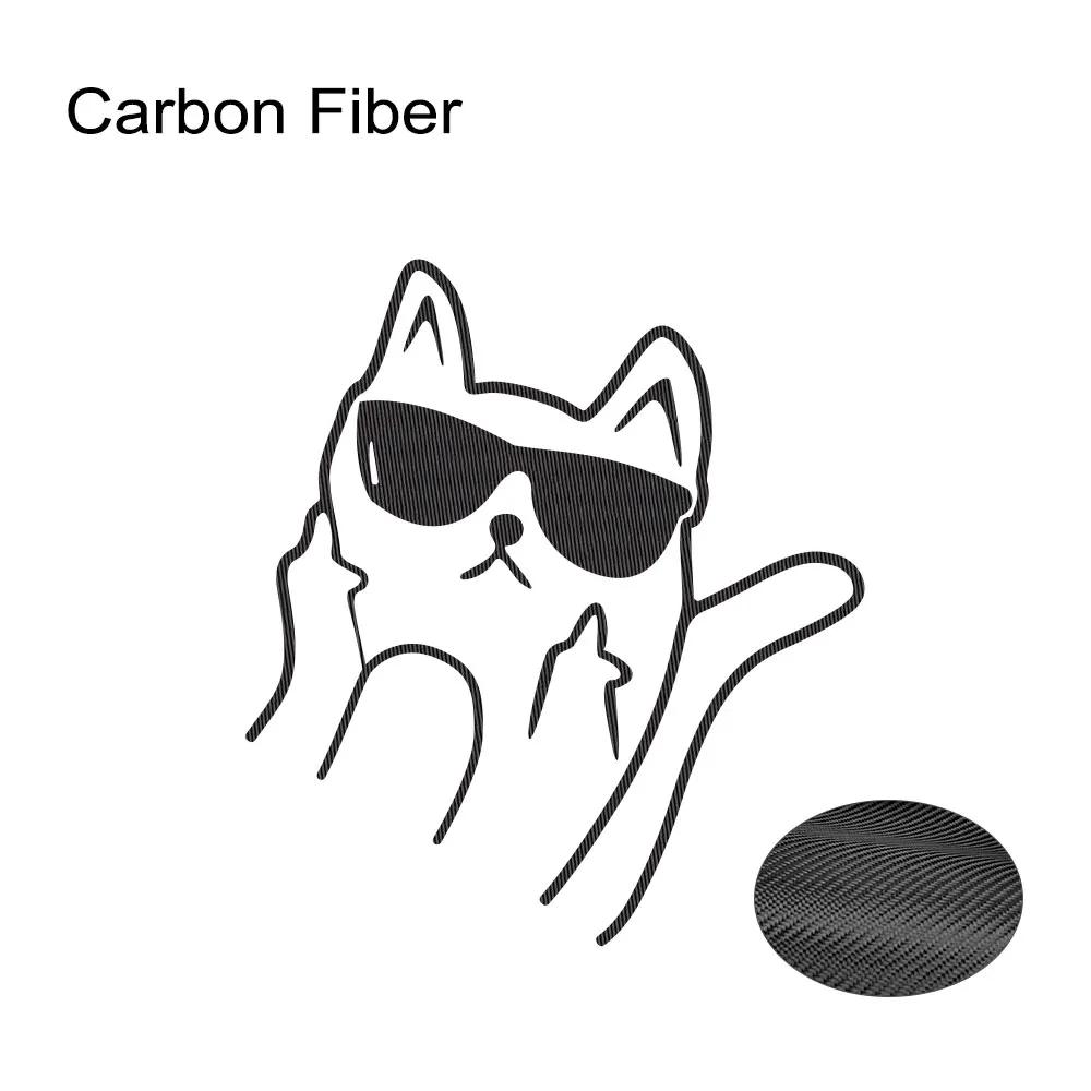 Cute Cat Car Stickers Creative Auto Whole Body Decals Waterproof Styling PVC Film Car Decoration Auto Exterior Accessories