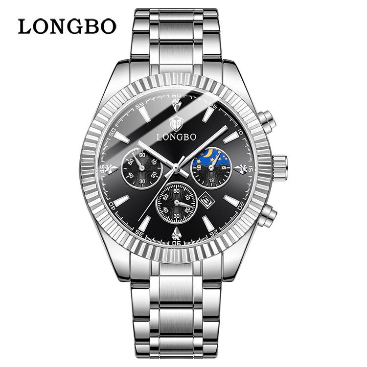 Longbo Men s Quartz Waterproof Casual Couple Watch