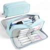 Large Capacity Multi-Layer Pencil Case: Stylish & Portable Stationery Organizer for Students & Adults