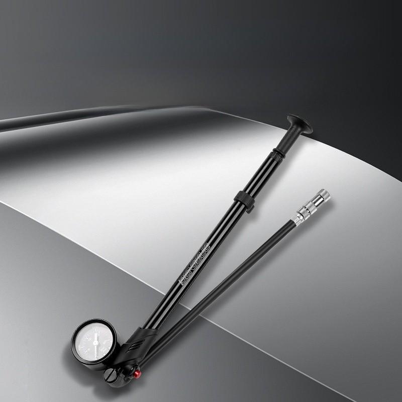 Bicycle Pump With High Pressure Aluminum Alloy For Mountain Bike And Car Use