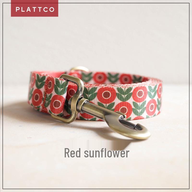 PLATTCO Strong Nylon Dog Leash with Metal Buckle PDL349 Large 2.5cm*120cm