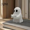 Cute Ghost Figurines for Home Decor Halloween Mini Reading Book Ornament, 3D Printed Little Minimalist Figurine, Durable PLA Creative Statues