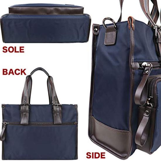 SMITHWESSON Business Bag Business Bag Genuine Leather Briefcase Leather Business Bag Commuting Shoulder Bag Tote Bag Business Bag (Smith Wesson)