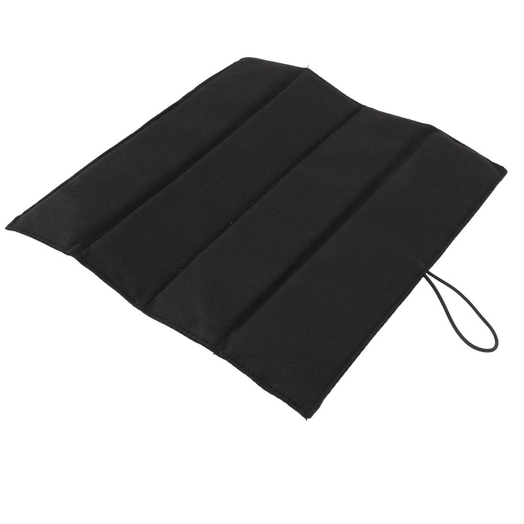 Black Portable Water Proof Picnic Mat Camping Sitting Pad Thickened Folding Small Cushion for Outdoor Beach Travel