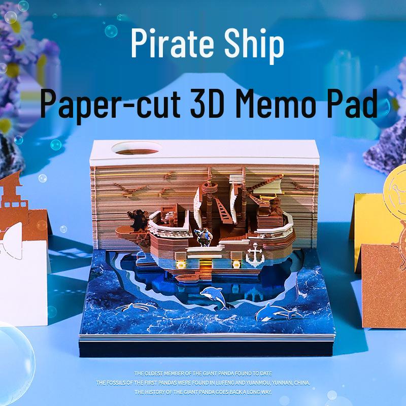 

Бумажный 3D календарь Corsair: Культурный сувенир и настольное украшение с липкими заметками Corsair 2026 Chinese Weekly Calendar