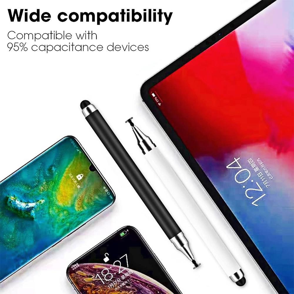 Stylus Pen for Touch Screens 2-in-1 Tablet Pen Stylus Pencil for IPad//Tablets/Android/Samsung All Capacitive Touch Screen