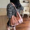 Multi Pocket Solid Color Handbag Single Shoulder Underarm Bag Backpack Fashion