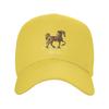 Colorful Horse Art Watercolor Graphic Year of The Horse 2026 Casual Baseball Cap Hip Hop Hats Summer Street Style Baseball Caps