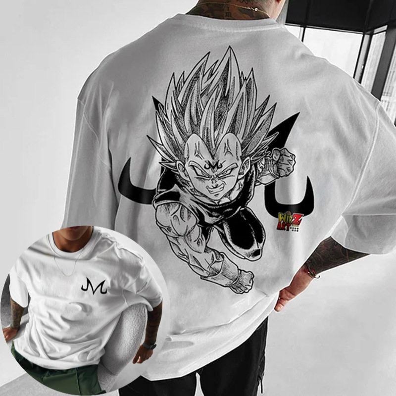 

Pure Cotton Direct Printing Cartoon Bechta Dragon Ball Super Anime Tshirt Mens and Womens Tshirt Top Trendy 4XL