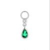 CANNER 1PZ Occhio di Cavallo Testa Piatta Filettato Perforazione Osso Auricolare Donna Argento 925 Ins Stella Fiore Geometria Zircone Orecchino a Lobo