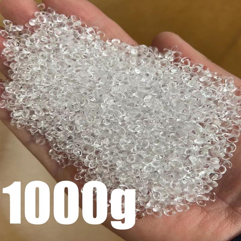 500/1000g PCL Harts Plast Vit/Transparent Termoplast Mjuknande Kallhärdande Flytande Glaslera DIY Kristalllera Polymorf