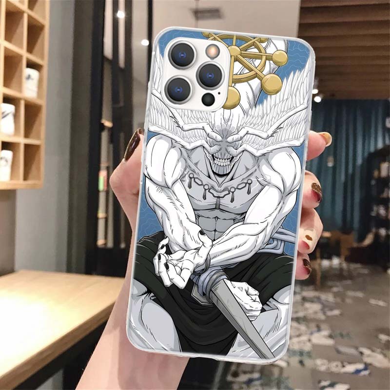 Kaisen J-Jujutsu Sukuna Mahoraga Soft Phone Case For iPhone 17 Air 16 16E 15 14 Plus 13 Mini 12 11 Pro Max X XR XS 7 8 + SE 2020