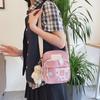Girls Vintage Cute Shopping Bags Soft Nylon Crossbody Bag Shoulder Messenger Bag