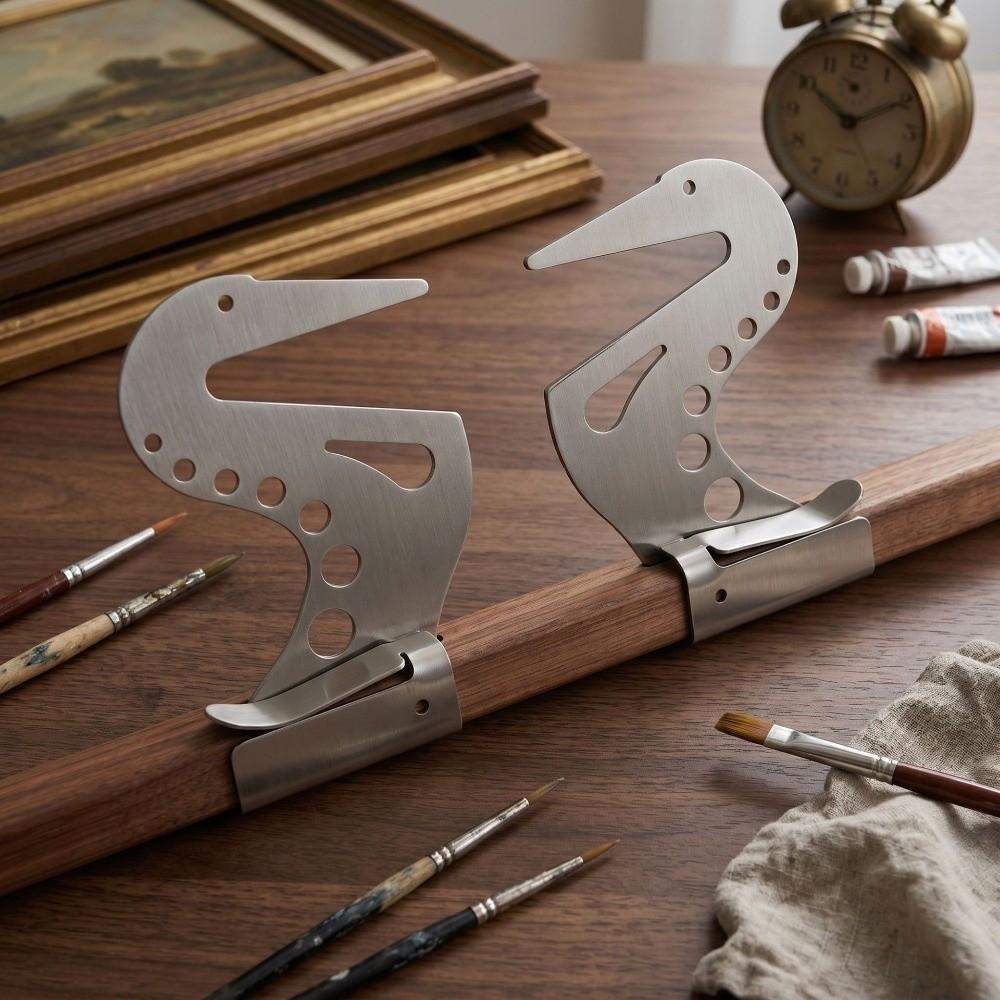 Adjustable Artist Hand Support Bridge Stainless Steel Easel Crossbar Hand Holder Detail Work