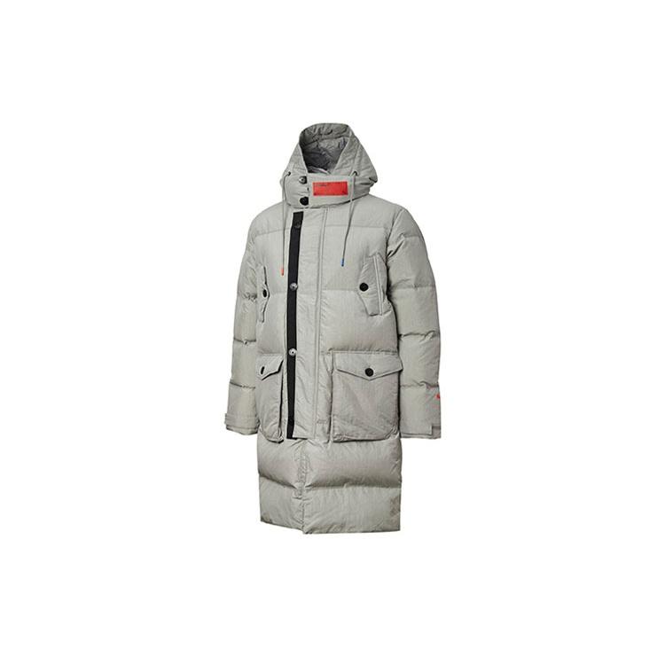 PUMA x Attempt Padded Down Jacket Grey Black Men s 598253-84 XXS