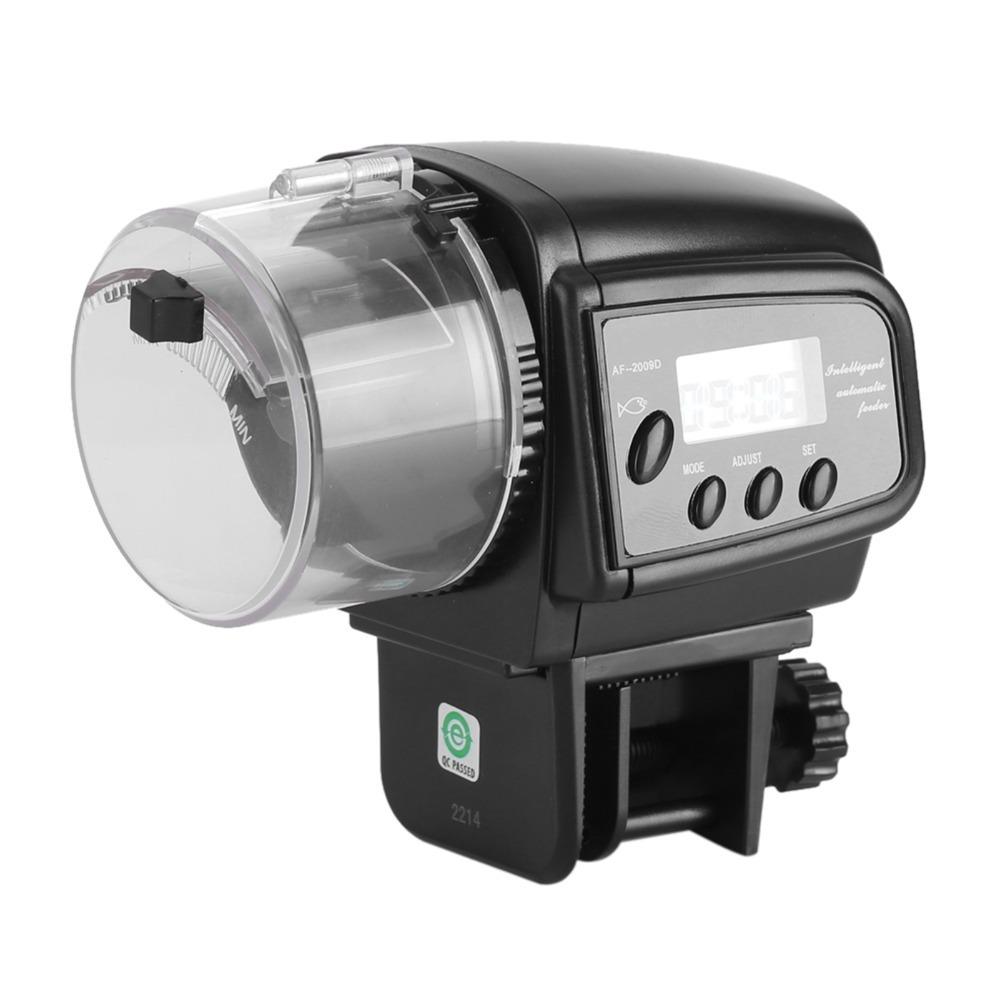 Large Capacity Electronic Fish Dispenser Automatic Feeding Timer When Away From Home AF2009D