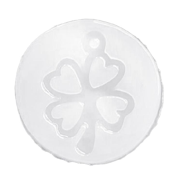 

Silicone Mould Eardrop Dangler Casting Four Leaf Clover Shape Gift for DIY Lover 1