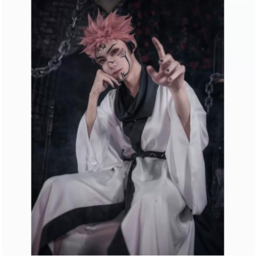 Anime Jujutsu Kaisen Shoko Ieiri Cosplay Costume Complete Outfit for Halloween Cosplay Party Convention