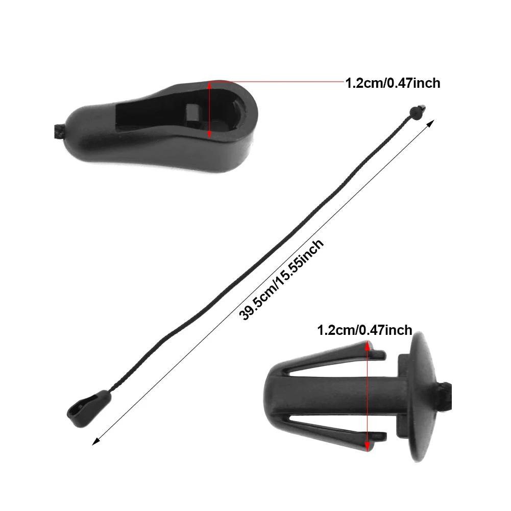 1/2PCS Rear Trunk Parcel Shelf Tray Cover String Strap Parcel Shelf String Cord Strap 4M51A46538AB For Ford Focus 2004-2011 Mk2