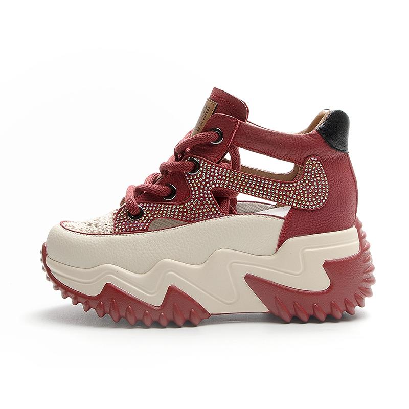 Shoes for Women Women's Sandals Summer  Woman Sneakers Bling-bling Sparkling Diamonds Shoe Decoration Sports Sandals Summer