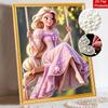 Disney Pearl Painting Rapunzel Pearl Art Painting Wall Suitable for Home Office Decoration Handmade Gifts