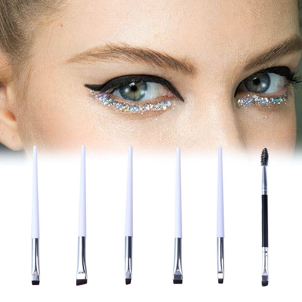 Liner Brush Angled Fine Eyeliner Brushes Liner Brow Brush Blade Makeup Brushes Flat Eyebrow Brush