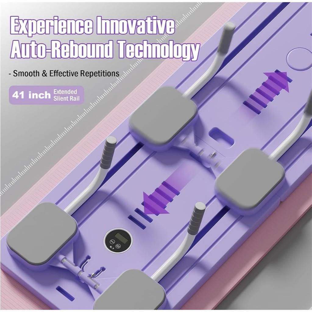 Automatic Rebound / Ab Exercise Roller Machine Household Full Body Workout Fitness Tool Multifunctional Fitness Board