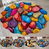 Chinese-style Cobblestone Carpet Nordic Abstract Door Rug Creativity Bathroom Floor Mat  Home Decor