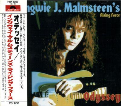 CD YNGWIE J. MALMSTEENS RISING FORCE  Odyssey P32P20150 Polydor 1988 Japan Rock Used