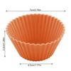 10X Reusable Silicone Round Cake Cup Muffin Chocolate Cupcake Mold Baking Mould
