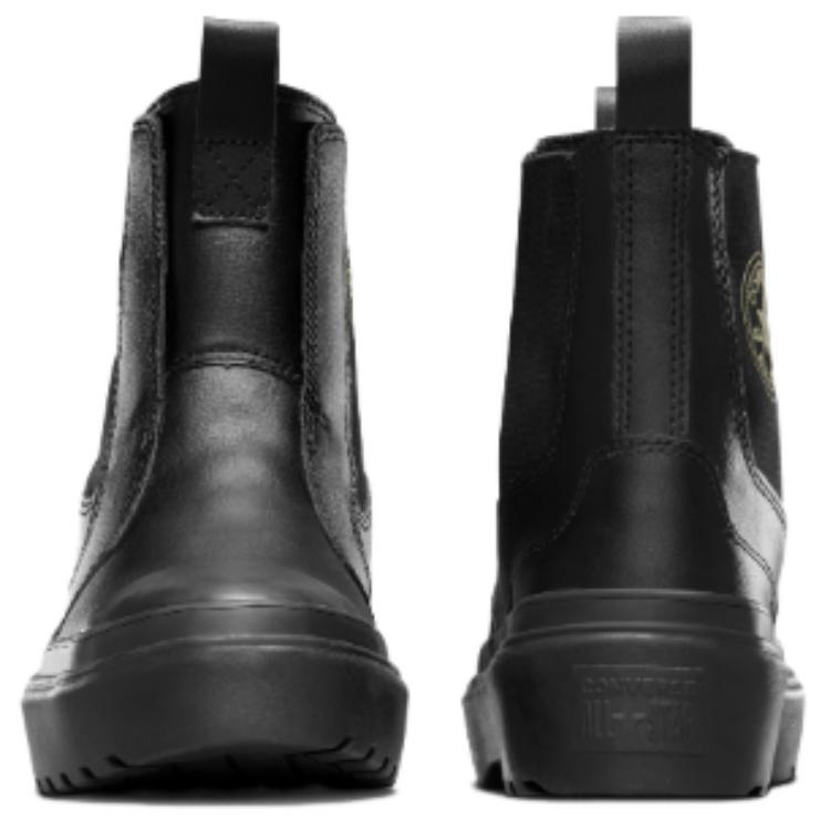 Converse Chuck Taylor All Star Lugged Chelsea Boot GS Triple Black Kinder-Sneaker A08453C