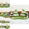 Panda Plush Toy With Double Layer Cake Design For Kids And Gift Giving