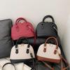 Yogodlns Women Shell Crossbody Bag New Trendy Retro Shoulder Handbag Simple Stylish Casual Commuter Purse