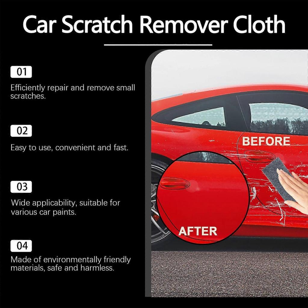 Chiffon anti-rayures pour voiture, nettoyage des rayures de peinture de voiture, taches d'eau, entretien, soin rapide, rayure, chiffon pratique 1