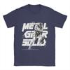 Men T-Shirt Metal Gear Solid Vintage Pure Cotton Tees Short Sleeve  T Shirt Round Neck Clothing Adult