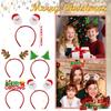 Christmas Party Decorations Hairband Funny Photo Props  Antlers Christmas Tree Decorations Hairband Hair Accessories