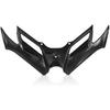 Motorcycle Side Wing Fairing for CF&Moto 450SS 2024, 450SR 2022-2024 Black Matte Carbon Fiber ABS Plastic