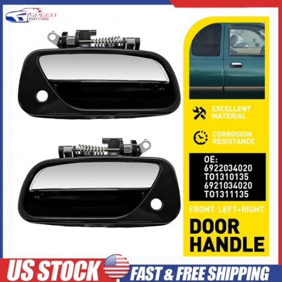 Front LH+RH Exterior Outside Door Handle For Toyota T100 DX 1994-1995 TO1311135