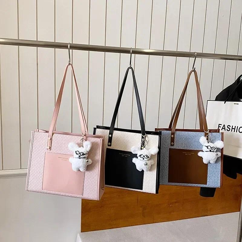 Сумки женские из искусственной кожи с застежкой-молнией — фото 4