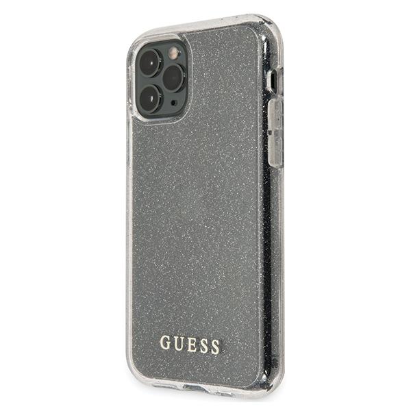 Guess Guhcn58Pcglsi Iphone 11 Prosrebrny/Silver Hard Case Glitter