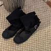 Schafsleder-Version~ 2025 neue koreanische Damen wunderschöne Ballerinas Damen Innenhöhenerhöhung Mary Jane Schuhe lässige kurze coole Stiefel