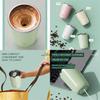 Coffee Cup 350ml Stainless Steel Automatic Stirring Mug With Magnetic Charging For Office And Home Use