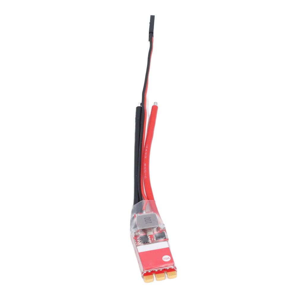 Brushless ESC 70A 2‑6S Lipo Battery Powered RC Car Motor Electric Speed Controller with BEC 128KHz PWM