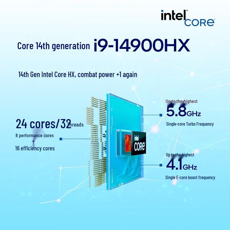 HASEE ZHANSHEN T12Pro 16-inch Gaming Laptop (CN version) i9-14900HX/32G/1TB