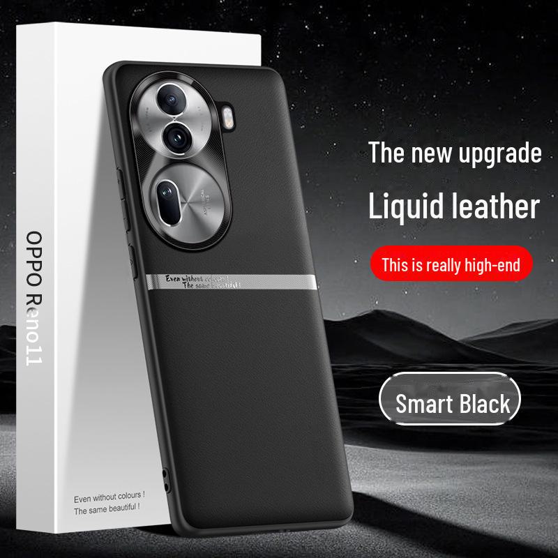 Liquid Leather Case for OPPO Reno11: Durable, Anti-Fall, Anti-Fouling Protective Cover