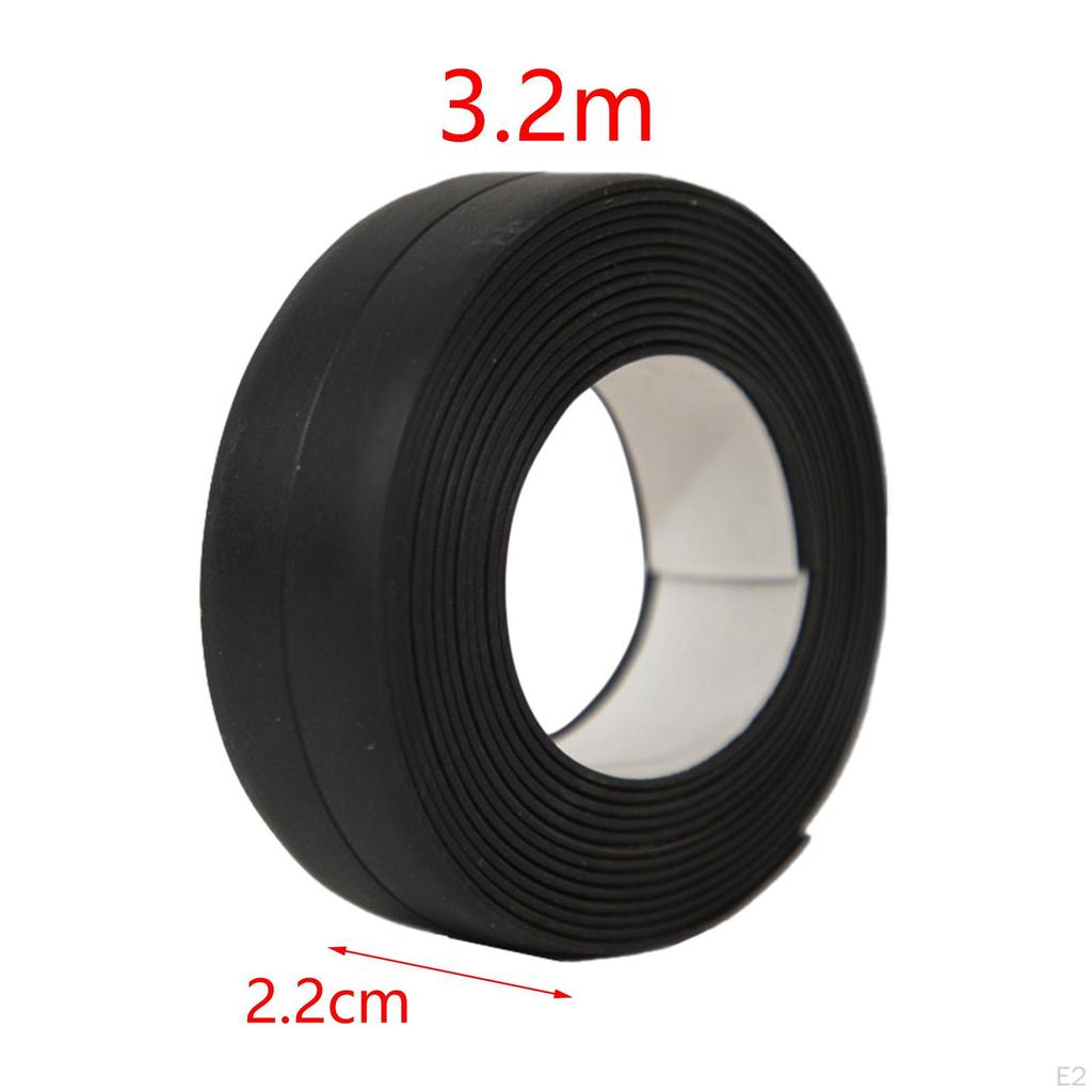 Caulk Strip Wall Sealing Convenient High Performance Replacement Shower for Toilets