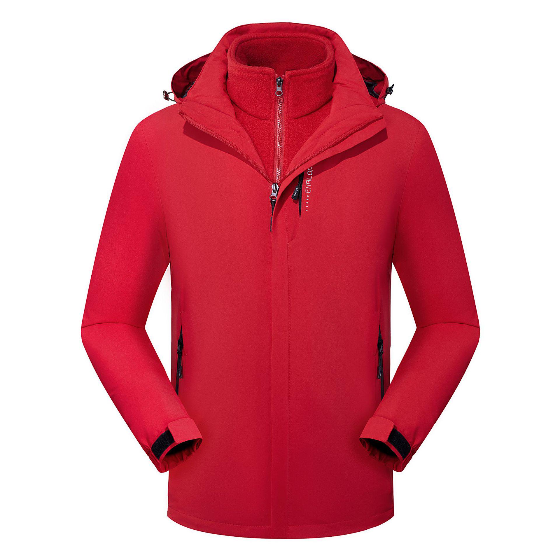 Unisex 3-in-1 Detachable Liner Outdoor Jacket - Autumn/Winter Warmth 4XL