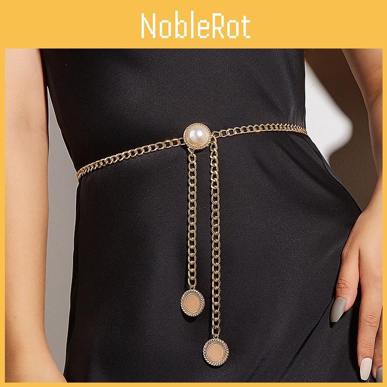 Pearl Simulation Fashion Decoration Women Casual Waist Chain For Use Daily
